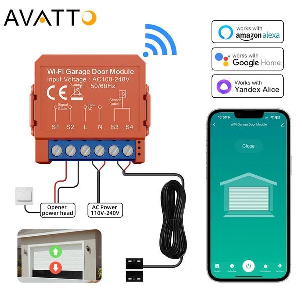 WiFi Garage Door Opener