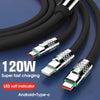 3 In 1 120W Fast Charging Cable